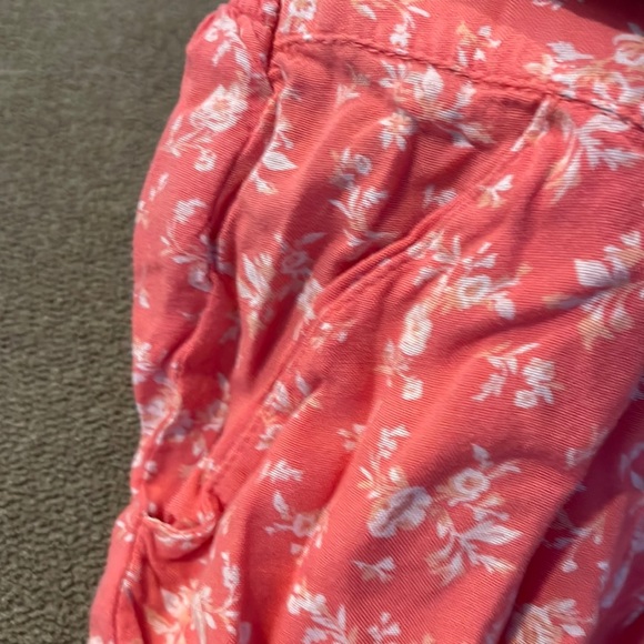 Billabong Shorts Size Medium Peach White Lightweight (BB) - Picture 4 of 6